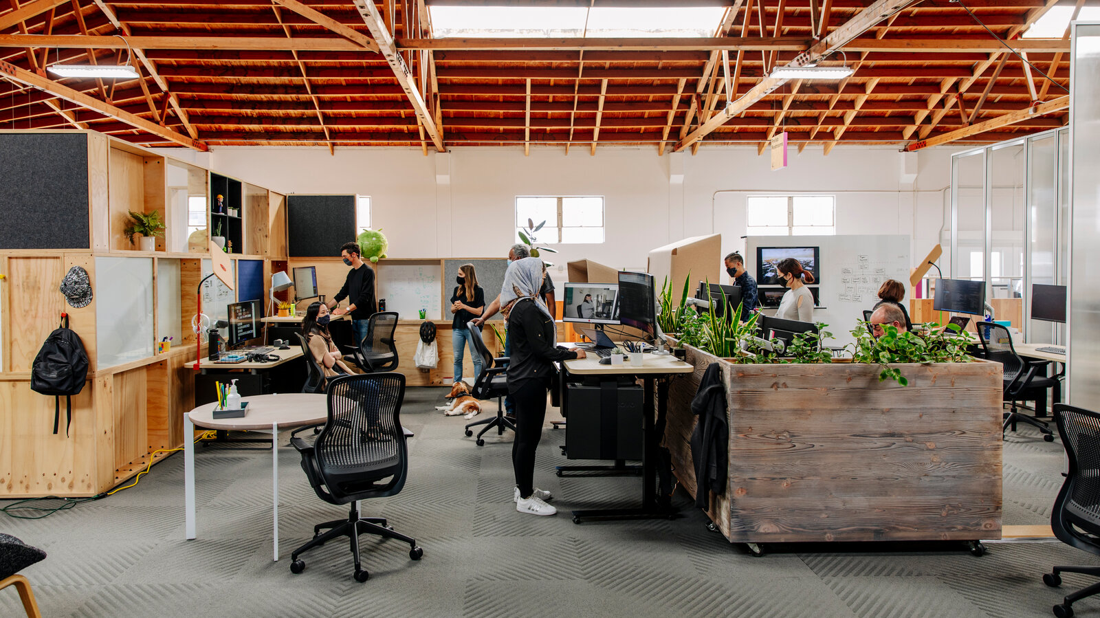 Bureau Google moderne